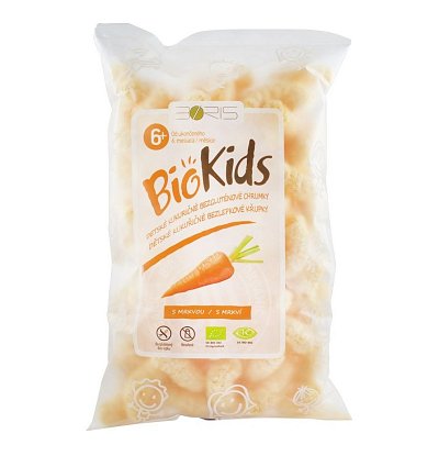 Pufuleti BIO cu morcovi, 55 g