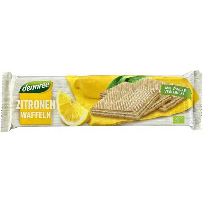 Napolitane cu crema de lamaie bio - 125 g