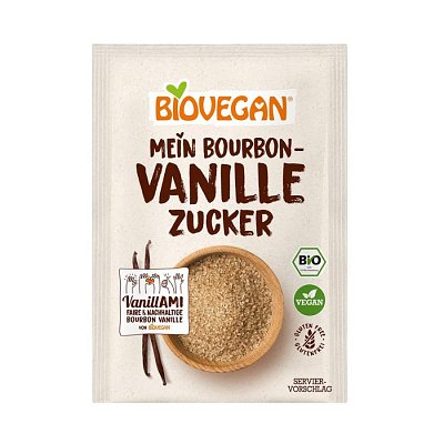 Zahar vanilat Bio, 4*8 g