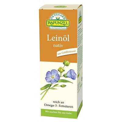 Ulei virgin din in auriu, eco - 250 ml